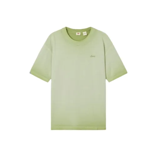 Levis Мужские T-рубашки темно-зеленого цвета