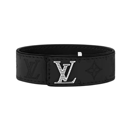 LOUIS VUITTON Кожа Браслеты Мужской Черный