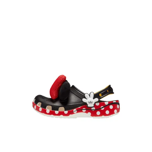 Crocs Classic Clog Children's Sandals Black Red Teenagers Crocs Classic Clog Детские Сандалии Черные Красные Подростки