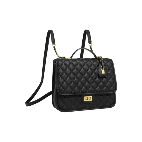 Bywhich ПУ (полиуретан) Рюкзак Стандартный Женский Черный