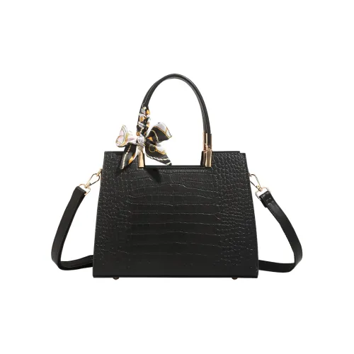 H YXIANG Microfiber Synthetic Leather One Shoulder Bag Women's Black H YXIANG Микрофибра Синтетическая Кожа Одно Плечо Сумка Женская Черная