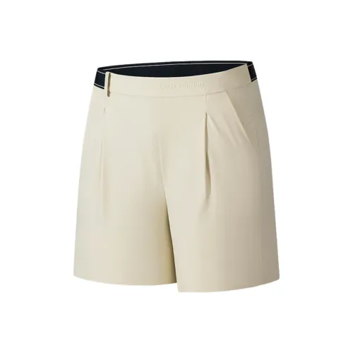 Anta Champion All Weather Series Повседневные шорты Женские Глубокий черный Calibration