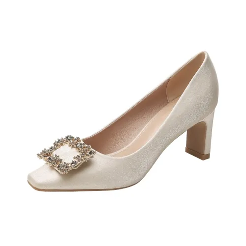 Varib Грубый каблук Высокие каблуки Женские