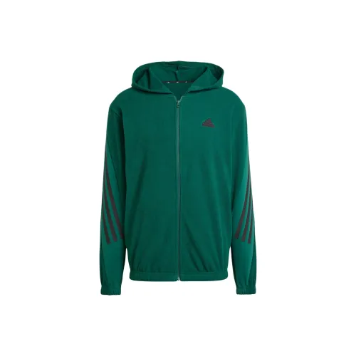 Adidas Куртки и Пальто Мужской Преппи Зеленый