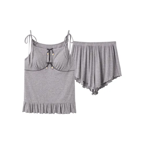 Pretty lady Серебристо-серый Женские Пижамные комплекты