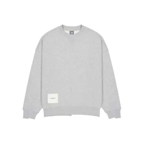 New Balance NB GREY SS25 Свитшот Мужской Светлый Серый