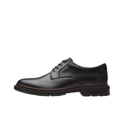 Clarks Burchill Derby Повседневная обувь Мужская Черная