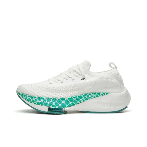 VOIT Беговые кроссовки Low Top Белый Зеленый Унисекс