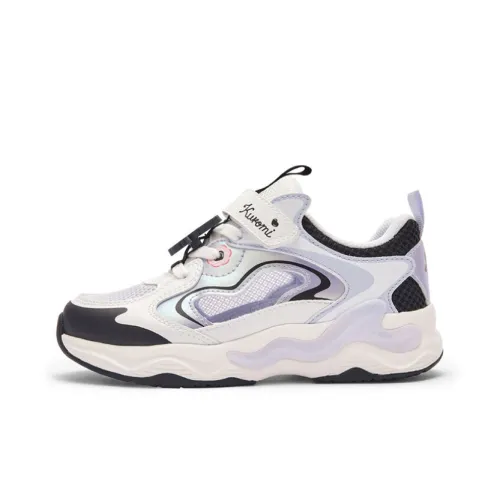 Sanrio x Balabala Kuromi Collaboration Series Противоскользящие и Дышащие Беговые Кроссовки Фиолетовые Детские