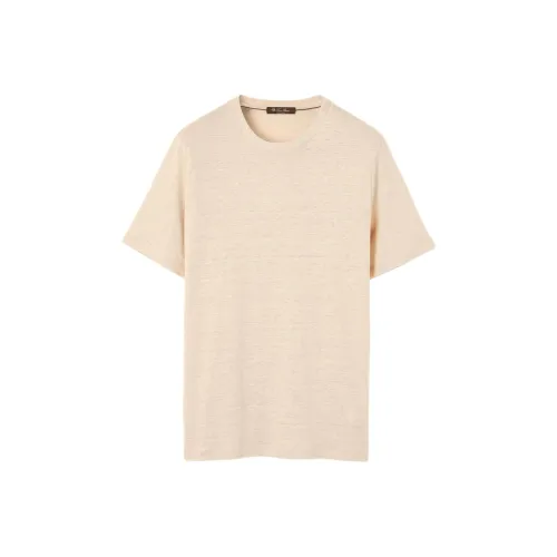 Loro Piana SS25 T Рубашка Мужская Кожа