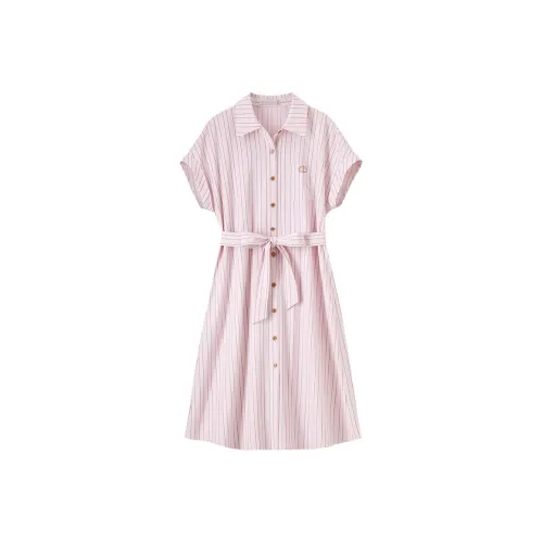 SENTUBILA Короткое платье с короткими рукавами женское