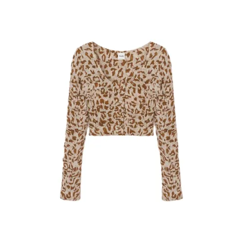 NANUSHKA CROP TOP Женские Бежевый Желтый