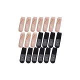 10 пар кожа, 10 пар, черный