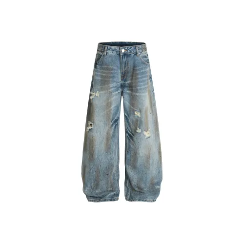 BEAR UNION Женские джинсы синие