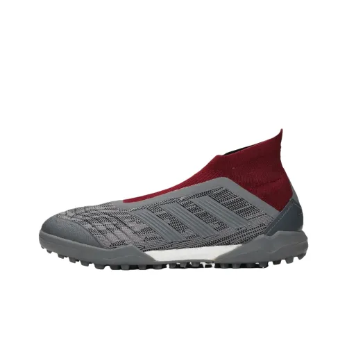 Adidas Predator 18+ Slip-Resistant Abrasion-Resistant Футбольные бутсы Унисекс Серый