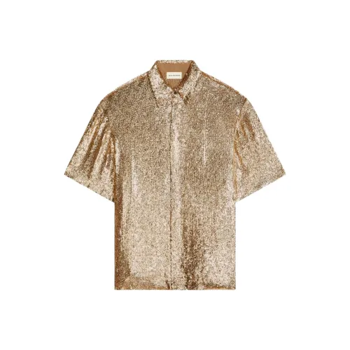 DRIES VAN NOTEN Рубашка Мужская Золотая