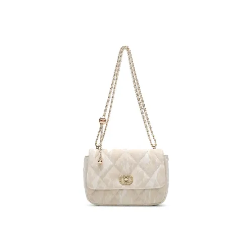 CORALDAISY Сумка через плечо из синтетической кожи сумка на плечо женская цвет Dew белый Монро черный