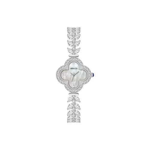 BAOGELA Кварцевый механизм сплав ремешок женские часы жемчужная раковина цвет циферблат часов