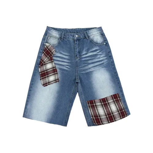 W7H1 Синие Унисекс Повседневные шорты