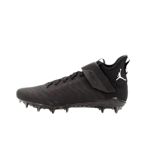 Jordan Alpha Menace Pro 2 Амортизация Износостойкий MID Топ Баскетбольные кроссовки Мужской Черный