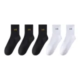 5 пар (3 черных + 2 белых)