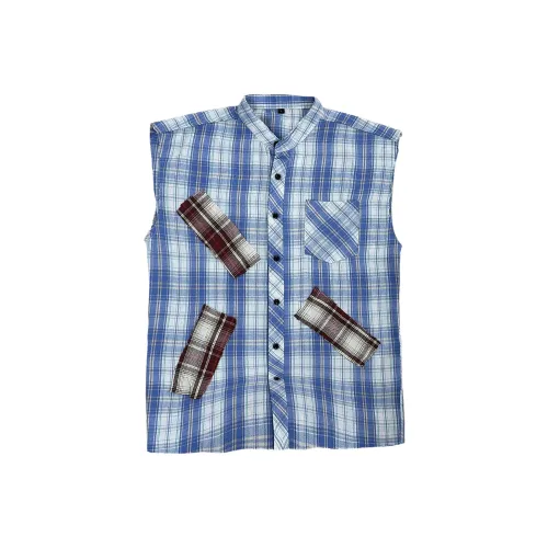 W7H1 Синий Унисекс Футболки