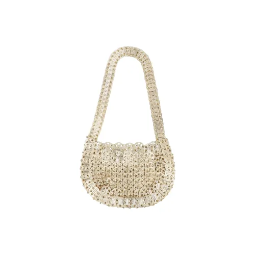 Paco Rabanne Латунь Сумка Мини Женская Золотая