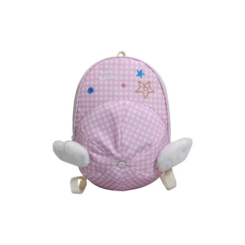 WXRX Нейлон Рюкзак Женские Розовый Синий