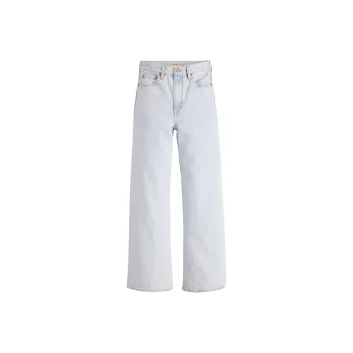 Levis Светло-синие Женские Джинсы