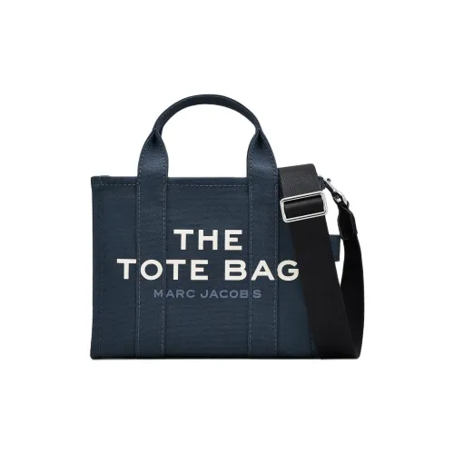 MARC JACOBS Canvas Bag Tote Bag Shopping Bag Shoulder Bag Handbag Small Women's Blue
