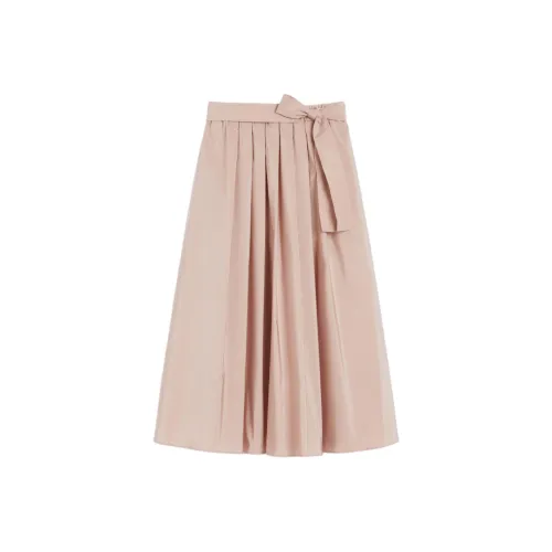 WEEKEND MaxMara Розовые Женские Повседневные Длинные Юбки