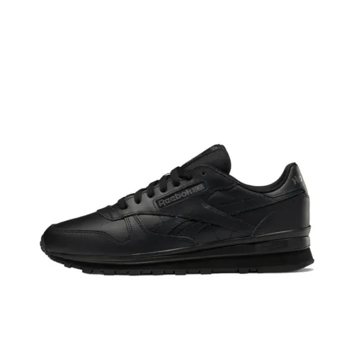 Reebok Classic Leather Low Топ Повседневная обувь Унисекс Черный