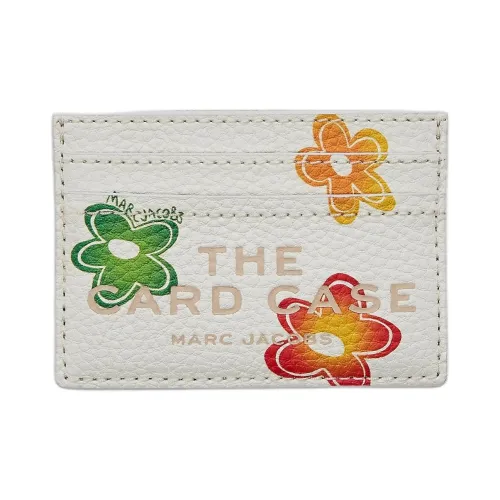 MARC JACOBS Full GRAIN LEATHER Кожаный держатель для карт Женский Белый