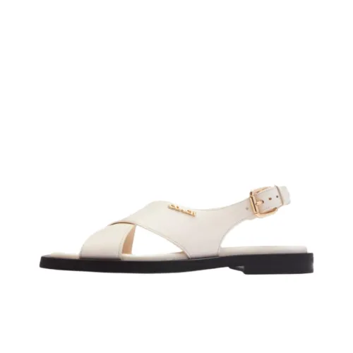 COACH Линк One Ремень Сандалии Женские Белые