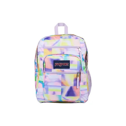 JanSport Полиэстер Рюкзак Женские Розовый Синий