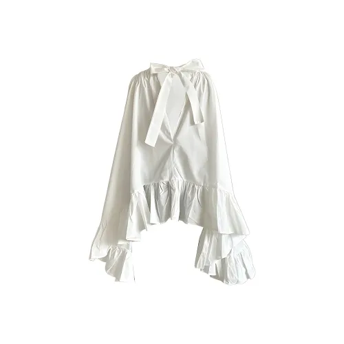 CDAYU Белые Женские Рубашки