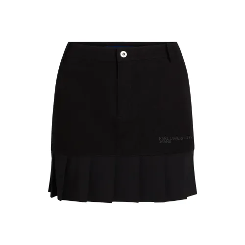 KARL LAGERFELD Повседневные короткие юбки Женские Черный