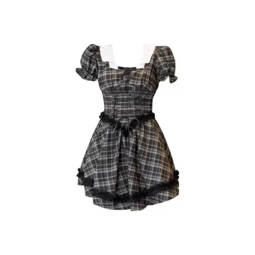 MITX Короткий рукав Платье Женское