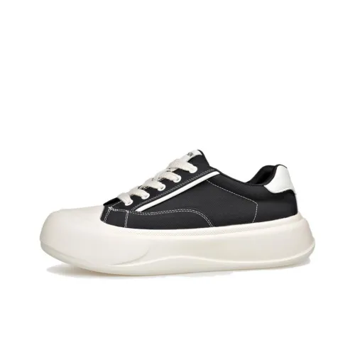 PT'SON Low-Top Canvas Shoes Мужские Черные