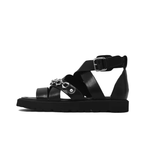 CAMEIDO Римские сандалии Женские Черные