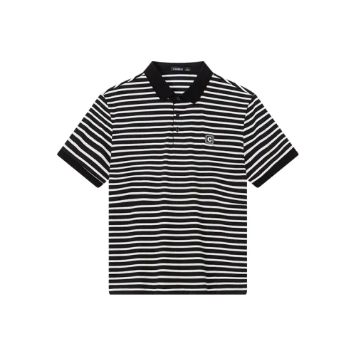 CAISEDI Черные Мужские T-Рубашки