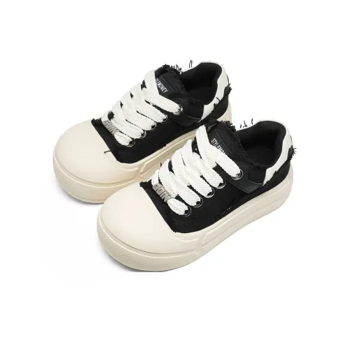 KUNGFUDEER Низкие кроссовки для скейтбординга унисекс черные