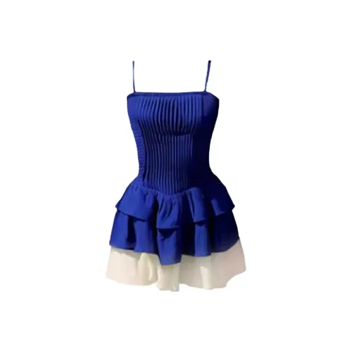 CHARM GLOW Синий Женские Слип-платья