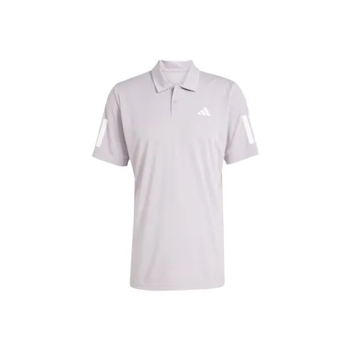 Adidas Tennis SS25 CLUB Polo Polo Мужской Слава Серый