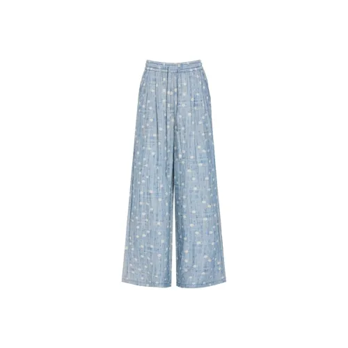 YINLEI Синие Женские Повседневные Брюки