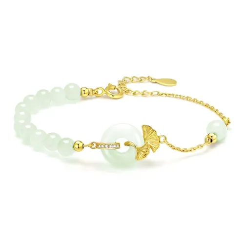 FUJA Цветное стекло Нефритовые браслеты Женские