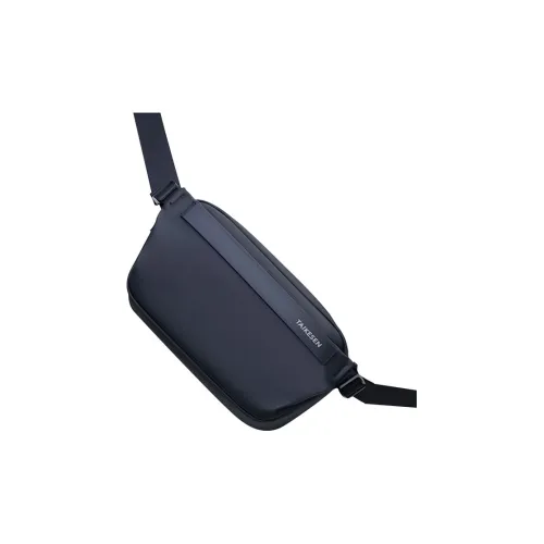 Techson Oxford Sling Bag Unisex Black Gray Техсон Оксфорд Слинг Сумка Унисекс Черный Серый