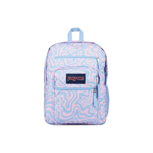 JanSport Полиэстер Рюкзак Женские Синий Розовый