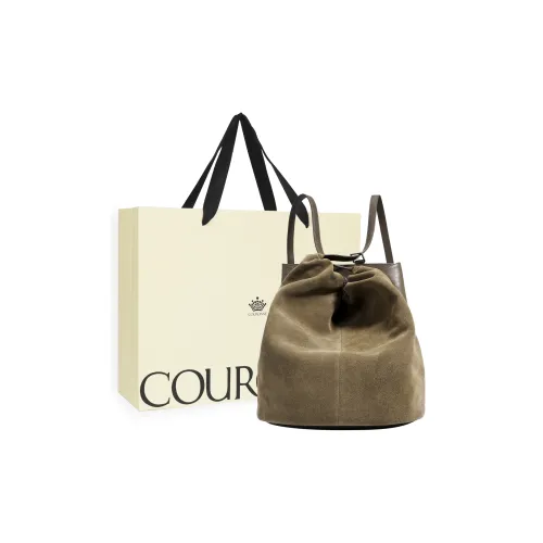 COURONNE Рюкзак из коровьей кожи женский многоцветный