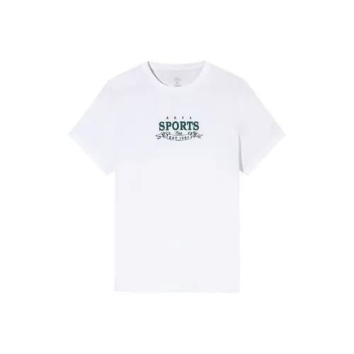 ANTA Life Collection T-Shirt Женская Снежно-Белая